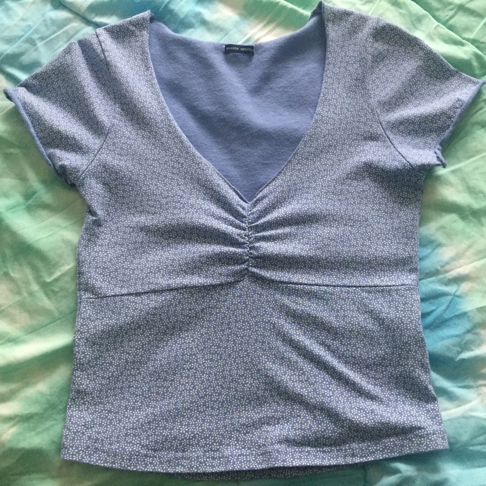 Brandy Melville Gina Top blue
